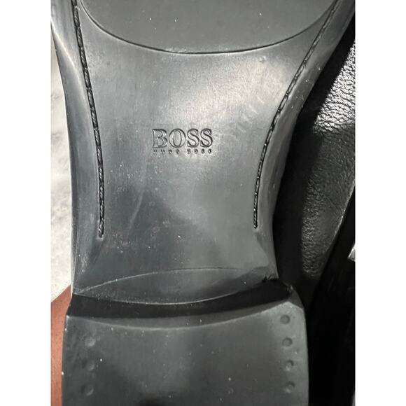 Hugo Boss Brown Leather Horse Bit Loafers 50418261 Men’s Size 11 main image 10